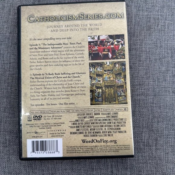 Catholicism EPISODES 5&6 DVD Very Rev. Robert E. Barron Journey around the world - Picture 4 of 10